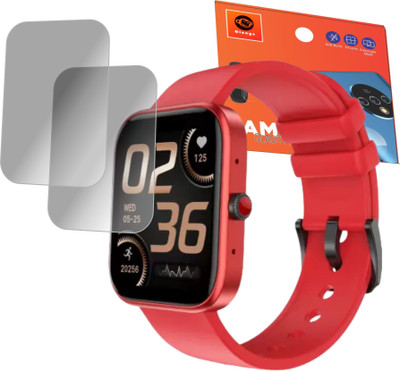 Olonga Screen Guard for Fire Boltt Ninja Call 2 SMARTWATCH(Pack of 2)