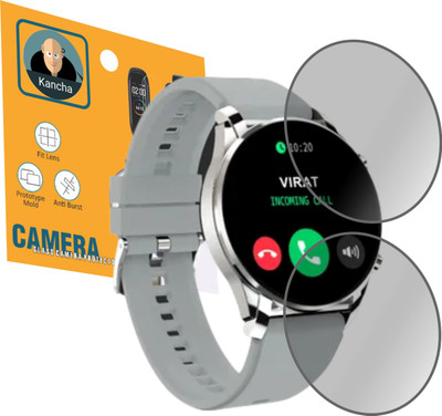KANCHA Screen Guard for Fire Boltt Thunder Smartwatch(Pack of 2)