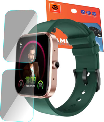Olonga Screen Guard for Fire Boltt Ninja Call 2 smartwatch(Pack of 2)