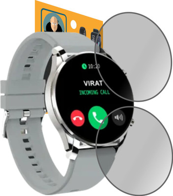KANCHA Screen Guard for Fire Boltt Thunder Smartwatch(Pack of 2)