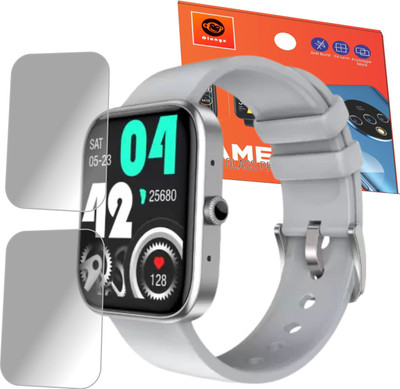 Olonga Screen Guard for Fire Boltt Ninja Call 2 SMARTWATCH(Pack of 2)