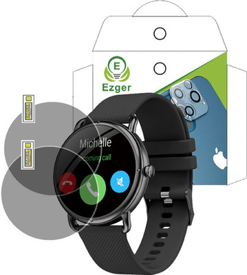 EZGER Screen Guard for NOISEFIT BUZZ IP67(Pack of 2)