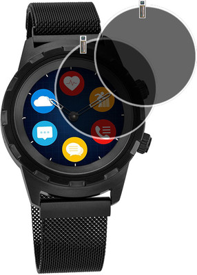 XIZEON Screen Guard for Titan Connected X Hybrid SMARTWATCH(Pack of 2)