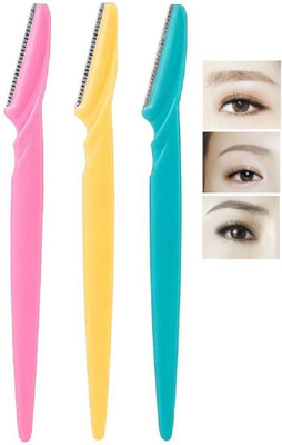 Profiline Eyebrow Dermaplaning Razor | Dermaplaning Razor Tool |3 Razors, Women(Pack of 3)