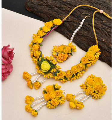 GEODE DELIGHT Alloy Silver Multicolor Jewellery Set(Pack of 1)
