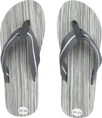 Yoyoso Men Anti-Skid/Anti-Slip Flip Flops(Grey, White , 8)