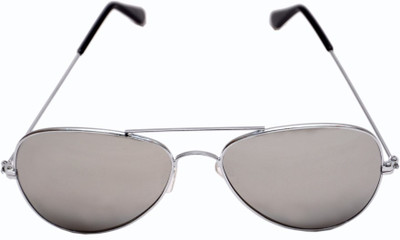 Dcmr Aviator Sunglasses(For Men & Women, Grey)