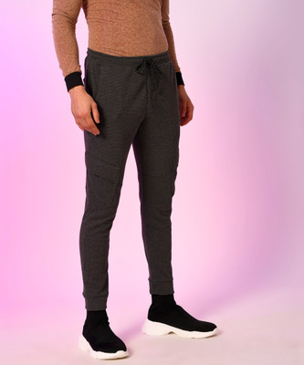 CAMPUS SUTRA Solid Men Grey Track Pants