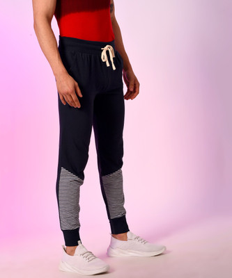 CAMPUS SUTRA Solid Men Blue Track Pants