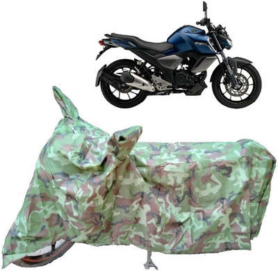 Autoprime Two Wheeler Cover for Yamaha(FZ-S Fi Version 3.0, Multicolor)