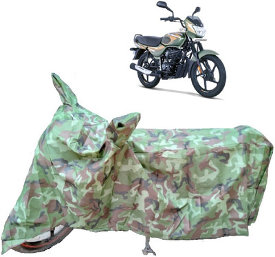 AutoKick Two Wheeler Cover for Bajaj(CT100, Multicolor)
