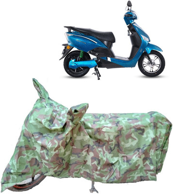 AutoKick Two Wheeler Cover for Hero(Electric Optima, Multicolor)