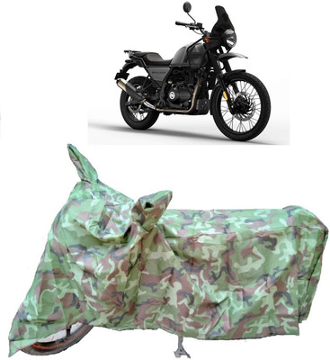 AutoKick Two Wheeler Cover for Royal Enfield(Himalayan, Multicolor)