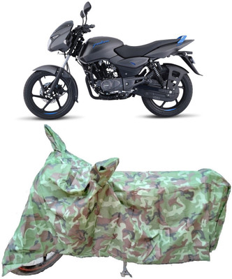 AutoKick Two Wheeler Cover for Bajaj(Pulsar 125 Neon, Multicolor)