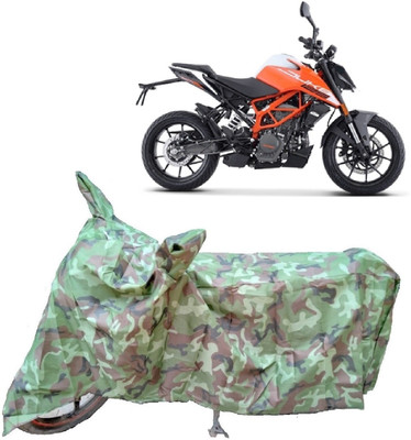 Autoprime Two Wheeler Cover for KTM(125 Duke BS6, Multicolor)
