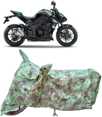 AutoKick Two Wheeler Cover for Kawasaki(Z1000 BS6, Multicolor)