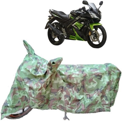 AutoKick Two Wheeler Cover for Yamaha(YZF R15S, Green)