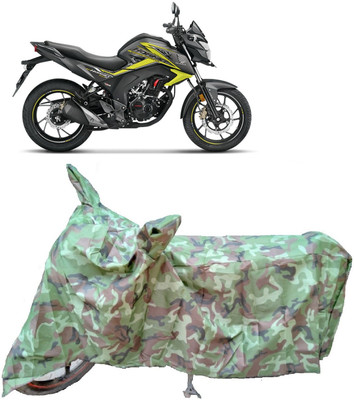 ANTOFY Two Wheeler Cover for Honda(CB Hornet 160, Multicolor)