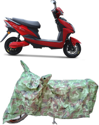 Autoprime Two Wheeler Cover for Techo Electra(Raptor BS6, Multicolor)