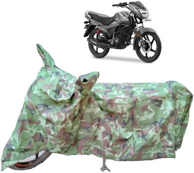 AutoKick Two Wheeler Cover for TVS(Victor GLX, Multicolor)