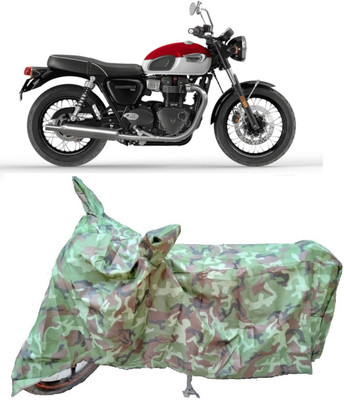 ANTOFY Two Wheeler Cover for Triumph(Bonneville T100, Multicolor)