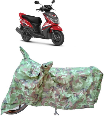AutoKick Two Wheeler Cover for Yamaha(Ray Z, Green)