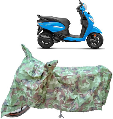 ANTOFY Two Wheeler Cover for Hero(Pleasure Plus, Multicolor)