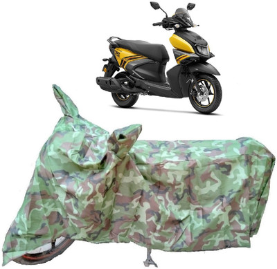 AutoKick Two Wheeler Cover for Yamaha(Ray-ZR 125FI BS6, Multicolor)