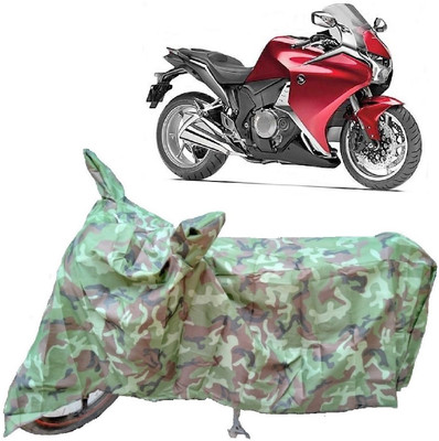 ANTOFY Two Wheeler Cover for Honda(VFR 1200F, Multicolor)