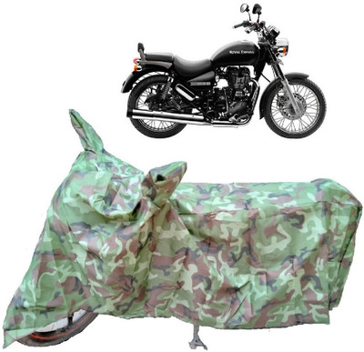 ANTOFY Two Wheeler Cover for Royal Enfield(Thunderbird 500, Multicolor)