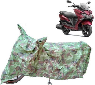 Autoprime Two Wheeler Cover for Suzuki(Burgman Street, Multicolor)