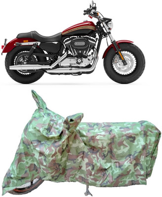 Autoprime Two Wheeler Cover for Harley Davidson(XL 1200, Multicolor)