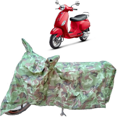 AutoKick Two Wheeler Cover for Vespa(VXL 125 BS6, Multicolor)