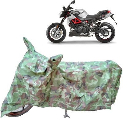 ANTOFY Two Wheeler Cover for Aprilia(Shiver 900, Multicolor)