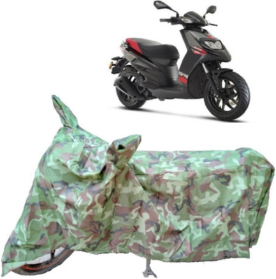 ANTOFY Two Wheeler Cover for Aprilia(SR 125, Multicolor)