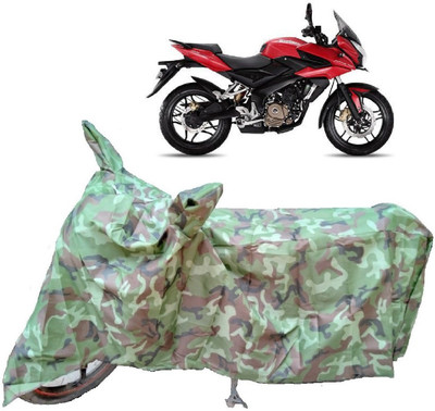 ANTOFY Two Wheeler Cover for Bajaj(Pulsar AS 150, Multicolor)