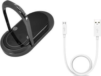 Triangle Ant N/A Oval Design 360 Degree Rotate Mobile Holder Lighter USB Electric Rechargeable Cigarette Lighter(Black)