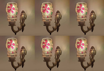 Arus Uplight Wall Lamp Without Bulb(Pack of 6)