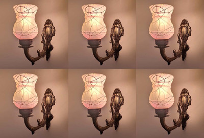 PR Prashant Uplight Wall Lamp Without Bulb(Pack of 6)