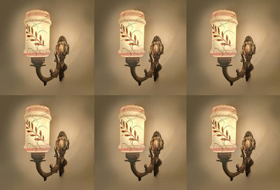 PR Prashant Uplight Wall Lamp Without Bulb(Pack of 6)