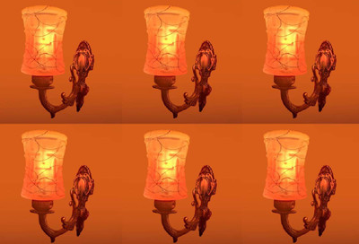 PR Prashant Uplight Wall Lamp Without Bulb(Pack of 6)