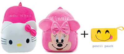 7Eleven Enterprise BM-Hello Kitty with Minnie_pk_10 12 L Backpack(Multicolor)