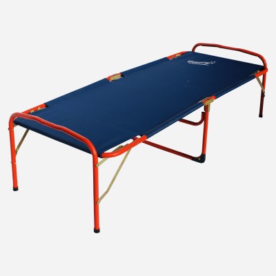 cauvery Metal Single Bed(Finish Color - RED,  (Mattress Included), Delivery Condition - Pre-assembled)