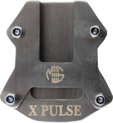 ALLEXTREME ALL-STD017 Bike Kickstand Pad Extender Support Plate Compatible with Xpulse Bike Crash Guard