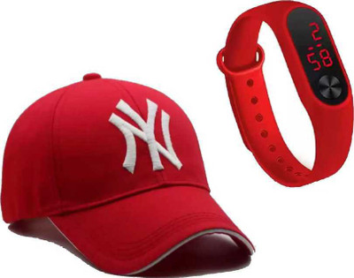 zendro enterprises Self Design Sports/Regular Cap Cap(Pack of 2)