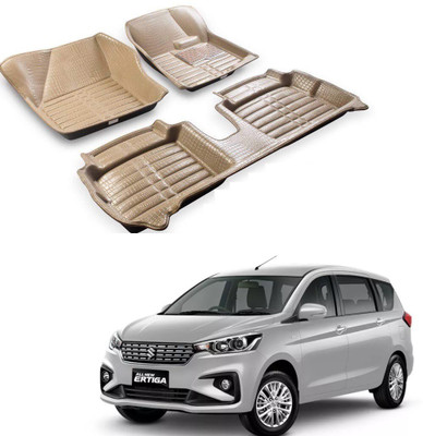 arneja trading company Polyutherine 5D Mat For  Maruti Suzuki Ertiga(Beige)