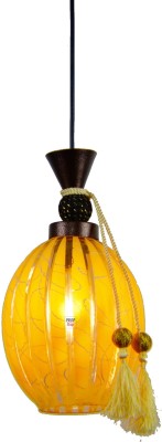 Prop It Up Modern Design LED Pendant/Hanging Ceiling Chandelier Lamp/Light, Single Bulb LiT Pendants Ceiling Lamp(Yellow)