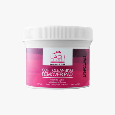 lash lounge by shagun gupta Lash Lounge Soft Cleansing Remover Pad(Pack of 80)