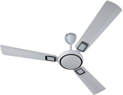 BAJAJ Grace Neo BBD 1200mm Moonlight White CF 1200 mm Energy Saving 3 Blade Ceiling Fan (White, Pack of 1)