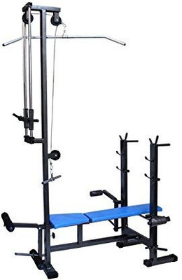 GymCrew 20 IN 1 GYM BENCH SILVER COLOUR Multipurpose Fitness Bench